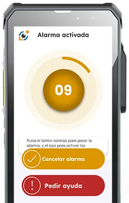 lwcp deteccion automatica Lone Worker Connect Plus