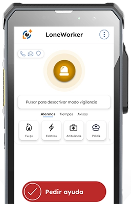 lwcp seguimiento activo Lone Worker Connect Plus